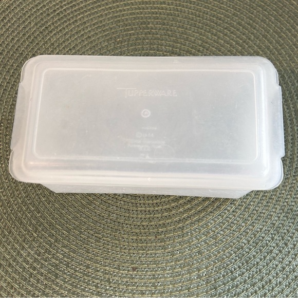 Vintage Marked 1954 Tupperware 1 # Butter Keeper with Lid Sheer 72-2 & 73-2 Read - Picture 5 of 12